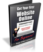 get your first website online