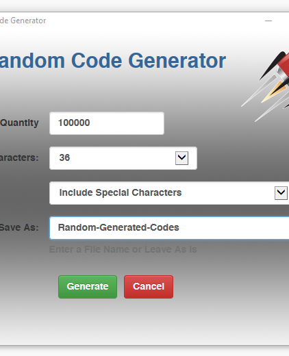 Random Code Generator