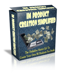 IM Product Creation Simplified - PLR