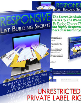 responsive list building secrets