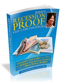 Recession Proof Fast Cash Strategies