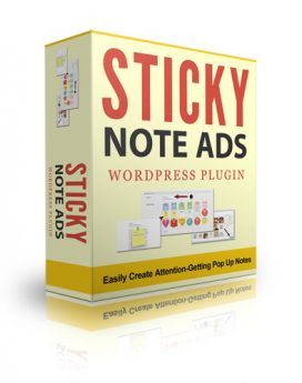 sticky note ads wp plugin