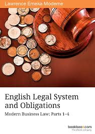 ENGLISH LEGAL SYSTEM AND OBLIGATIONS