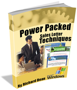 Power Packed Sales Letter Techniques